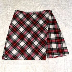 Hollister Ultra High Rise Plaid Skirt